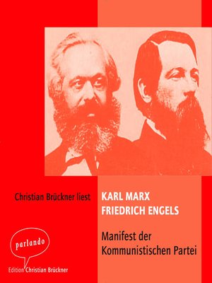 cover image of Das Manifest der kommunistischen Partei